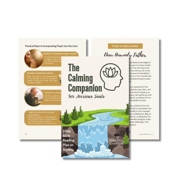 The Calming Companion For Anxious Souls - 7-day Devotional Plan on ...